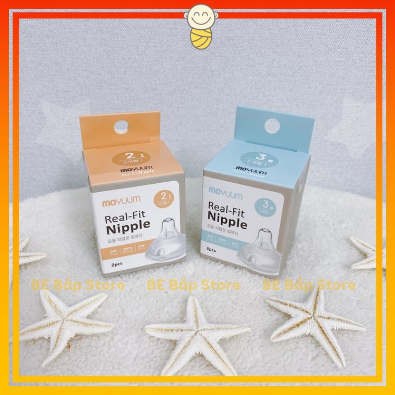 ÷Bình sữa Moyuum thủy tinh tráng silicon siêu nhẹ nội địa Hàn cao cấp 150ml/240ml đẹp