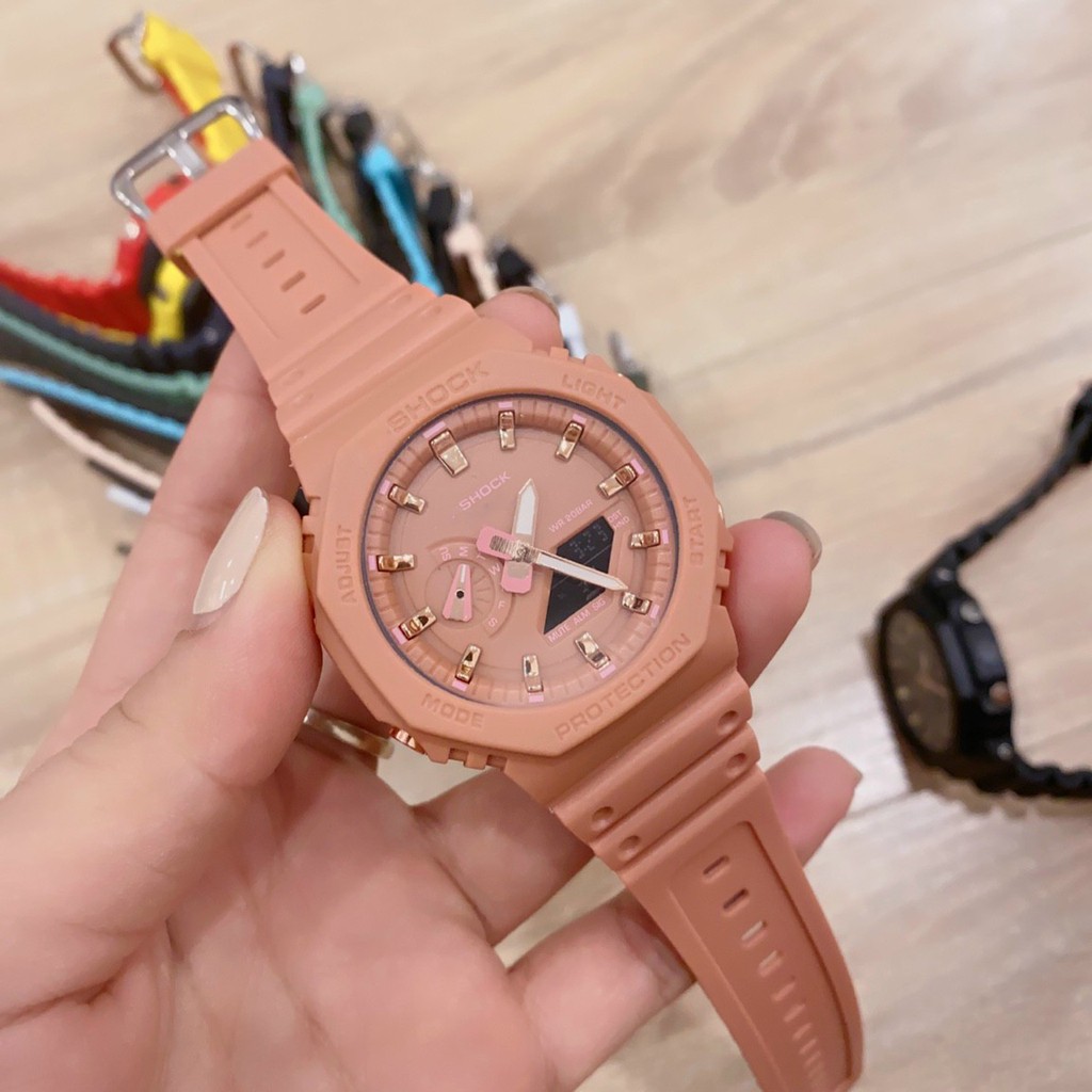 [BỘ 4 GA2100] Đồng hồ thể thao nam nữ GA2100 bộ 4 màu hot 2021 cao cấp chống sốc tốt [ CLIP và ẢNH THẬT] | BigBuy360 - bigbuy360.vn