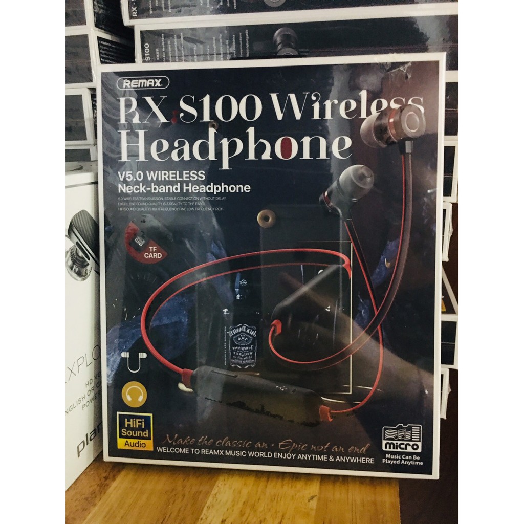 Tai nghe Bluetooth Remax RX-S100