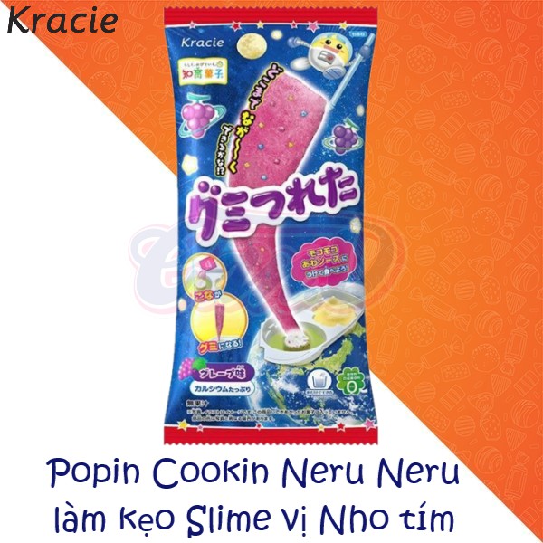 Popin Cookin Neru Neru làm kẹo Slime vị Nho tím