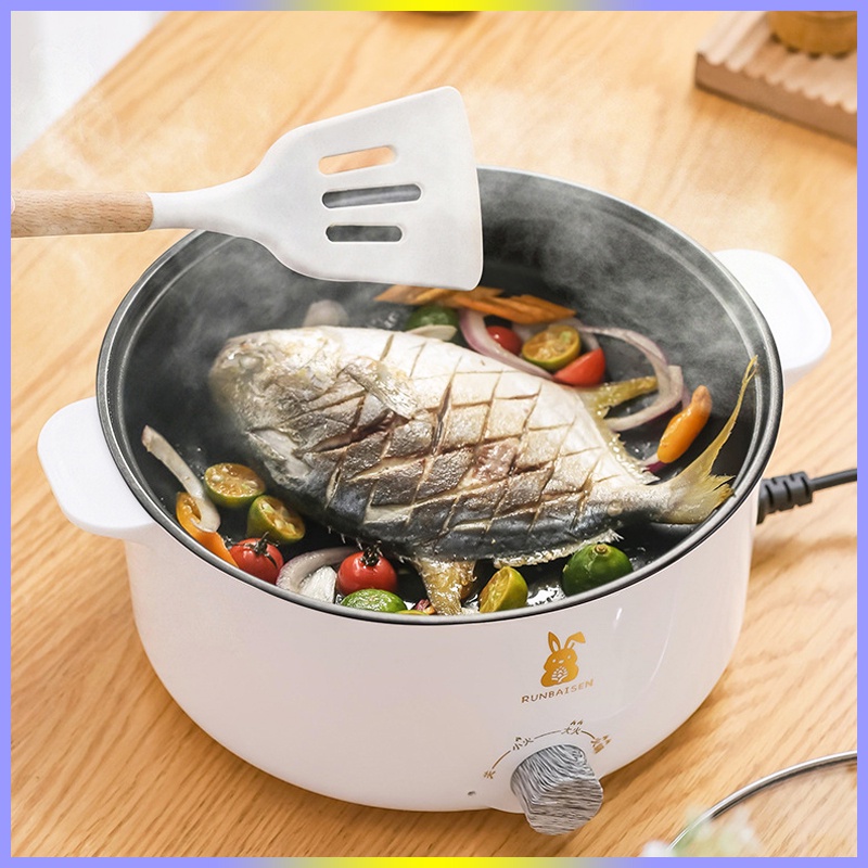 Nồi lẩu điện đa năng chống dính cao cấp,chiên  hấp nấu-dung tích lớn ,đường kính 26 CM,3-8 người sử dụng