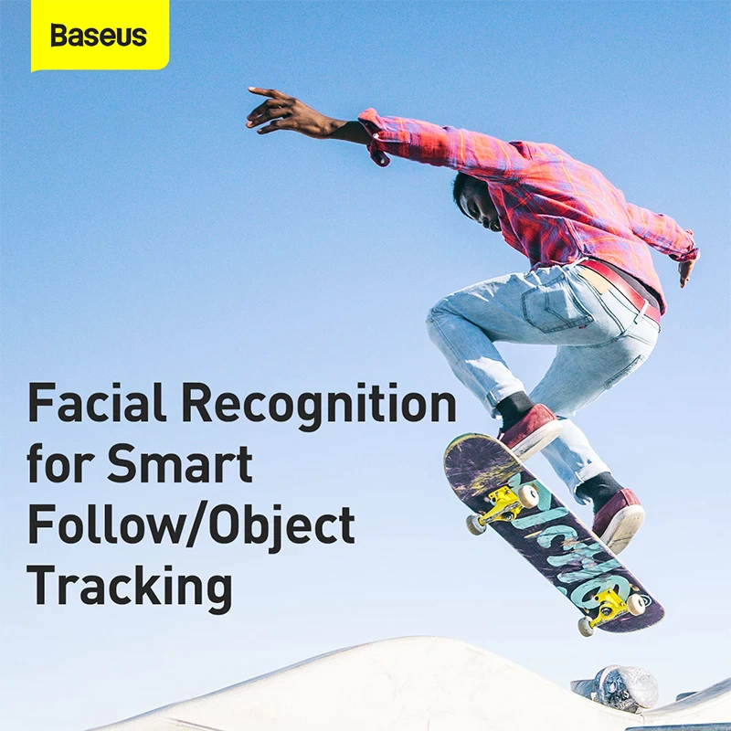 Gimbal chống rung 3 trục gập gọn Baseus BC02 Foldable Gimbal 3 Axis Pocket | BigBuy360 - bigbuy360.vn