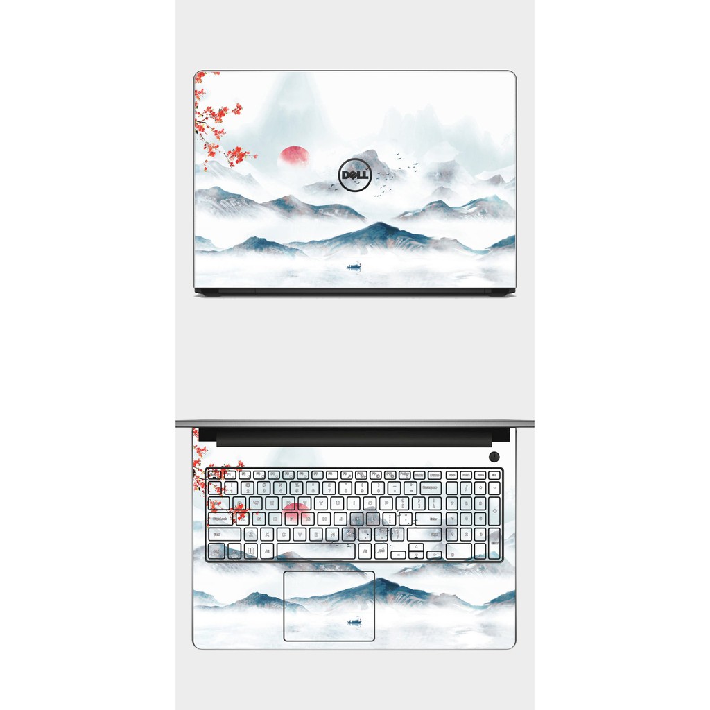 Skin laptop miếng dán laptop mẫu phong thủy decal dán cho HP Dell Asus Acer Lenovo MSI Mác - in theo yêu cầu