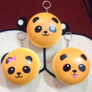Squishy Panda cảm xúc nhiều màu 10cm