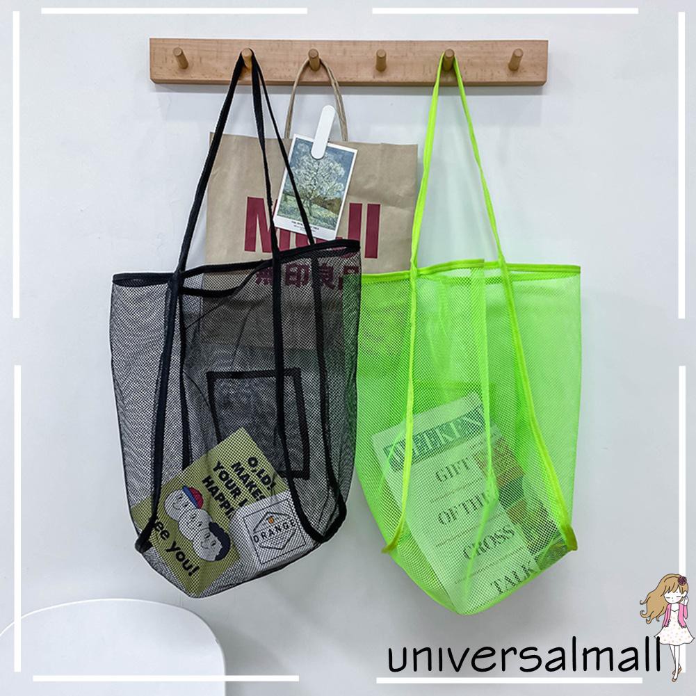 Túi Xách Đeo Vai Trong Suốt Phối Lưới Sức Chứa Lớn Phong Cách Thể Thao Thời Trang Đi Biển Cho Nữ | BigBuy360 - bigbuy360.vn