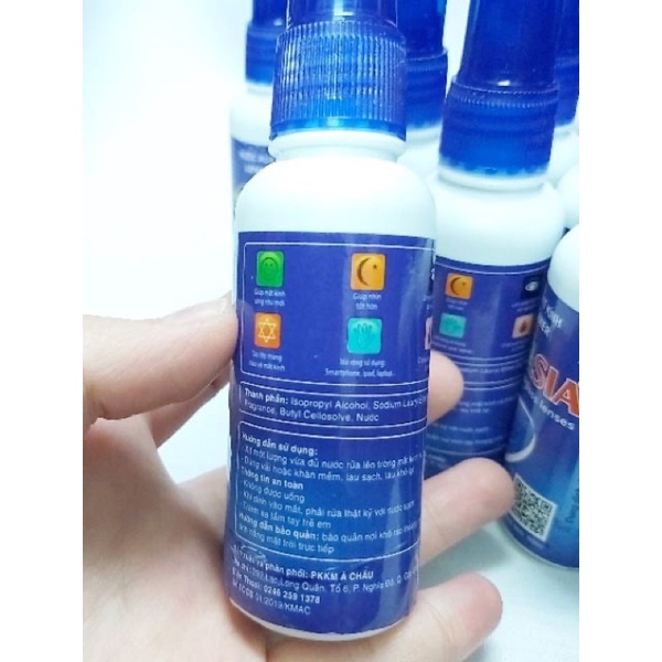 Nước rửa tròng kính , dung dịch vệ sinh mắt kính chính hãng TAMANHOPTICAL