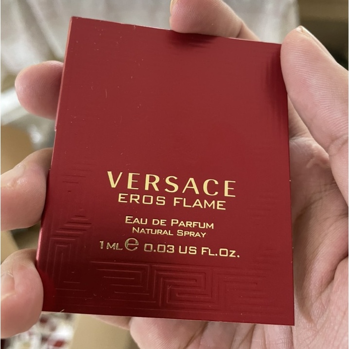 Sample mẫu thử Vial Nước hoa nam chính hãng Versace Eros Flame Mùi thơm cực kỳ sexy, nam tính