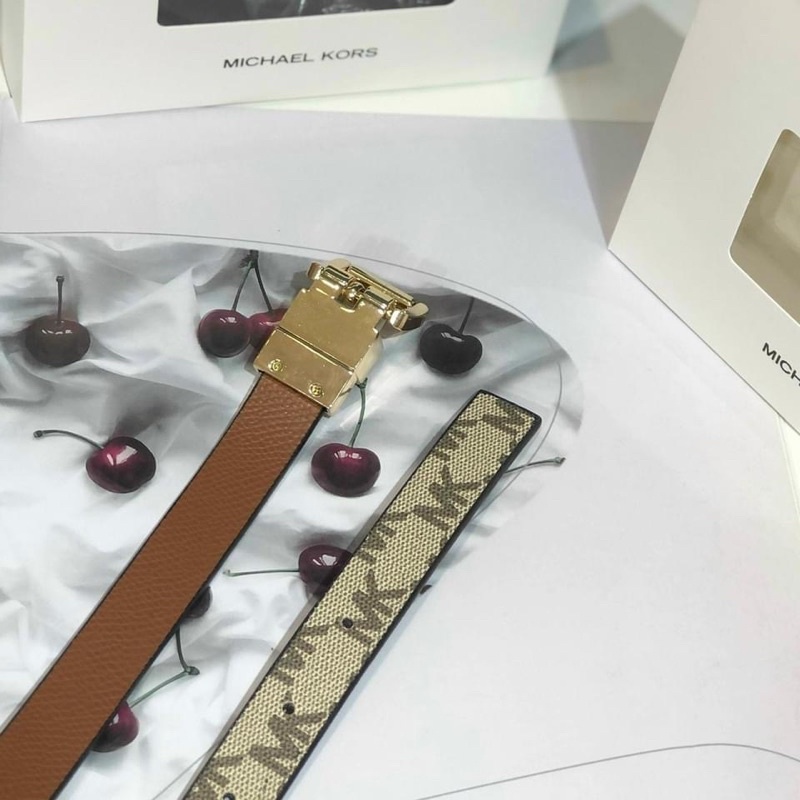 TNS - Thắt lưng nữ bản 2cm dùng 2 mặt M••K