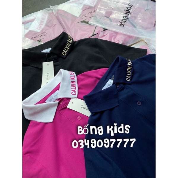 Váy Polo Nữ Thêu Chữ CK