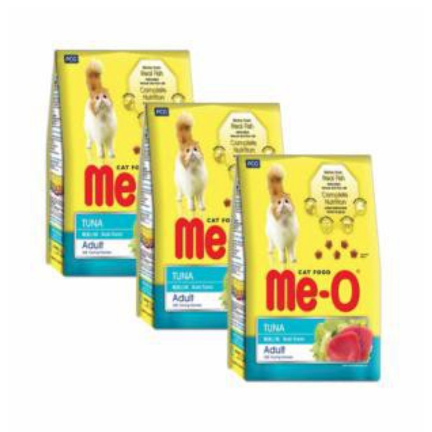 Thức ăn hạt cho mèo Me-o Meo dành cho mèo lớn vị cá hồi 350g