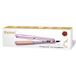 Máy Duỗi Thẳng, Cúp Tóc 4 Mức Nhiệt Kemei KM 459