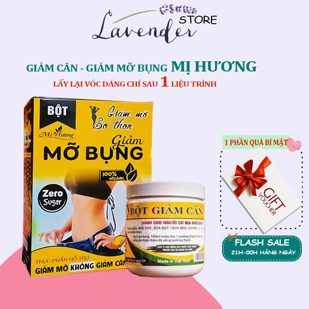 Bột Giảm Cân Mị Hương Giúp Cơ Thể Săn Chắc, Gọn Gàng