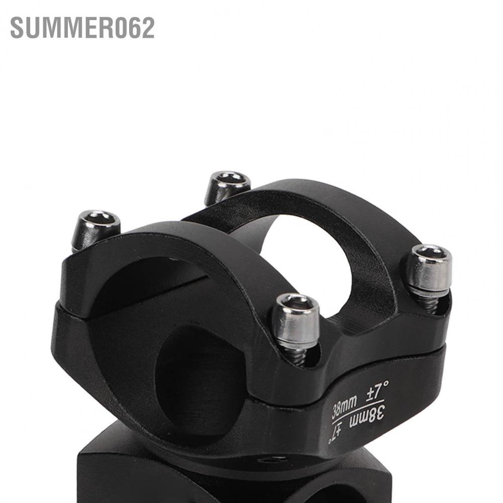 Summer062 Aluminum Alloy Short Handlebar Stem Riser Bicycle for Mountain Road Bikes