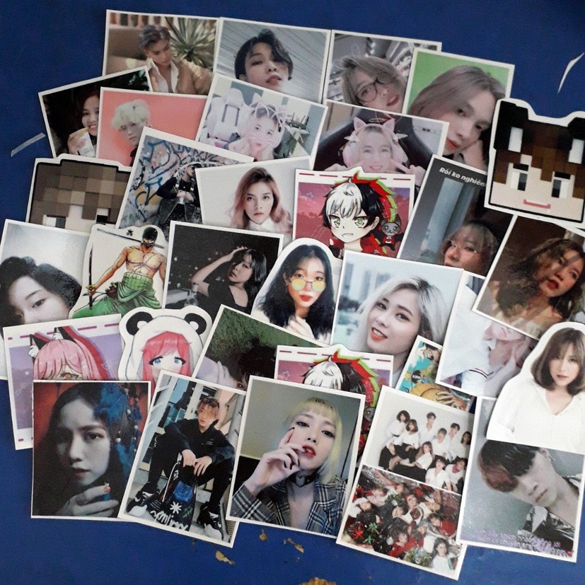 Sticker / Hình dán In Hình Theo yêu cầu