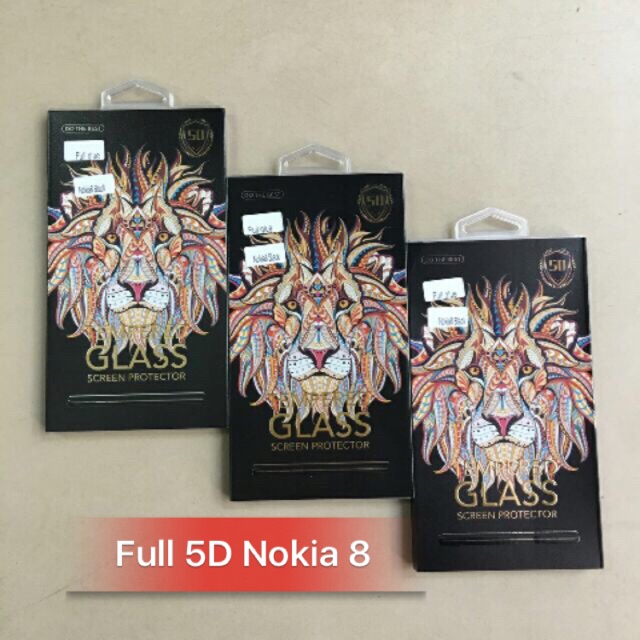 [ Giá Hủy Diệt ] Nokia 8, Kính cường lực full màn 5D Glue cho Nokia 8