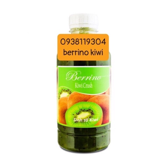 mứt sinh tố kiwi berrino 1 lit