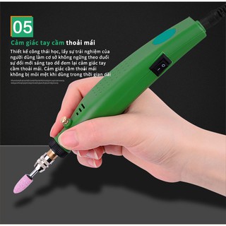 Máy mài đánh bóng bằng điện mini 65 máy mài - khoan điện thợ mộc, thợ điêu khắc