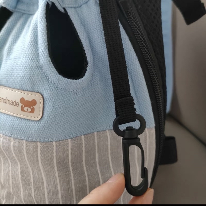 Địu vận chuyển thú cưng chó, mèo / đai đeo vải mịn, xịn hàng Quảng Châu nhiều size từ 2-12kg  - Pika Petshop