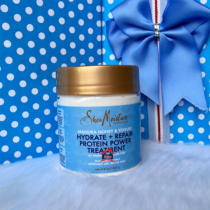 Combo dầu gội,xả và dưỡng tóc Shea Moisture Manuka Honey And Yogurt Hydrate Repair