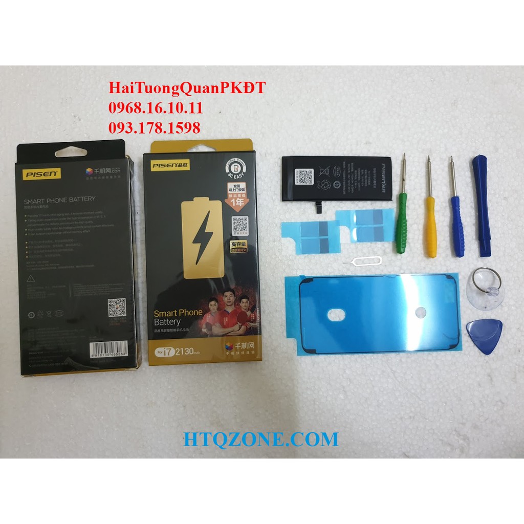 Pin Pisen dung lượng cao cho Iphone nhập khẩu