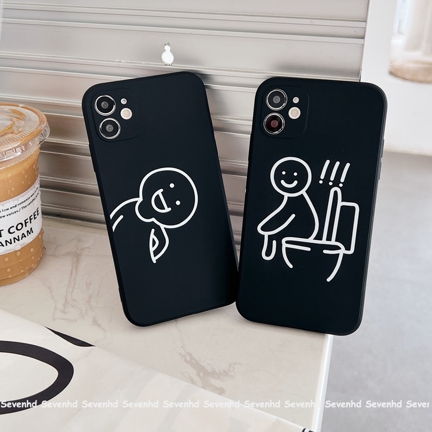 Ốp Điện Thoại Mềm Họa Tiết Đáng Yêu Cho iPhone 13 12 11 Pro Max SE2020 X XR Xs Max 7 8 6 6s Plus