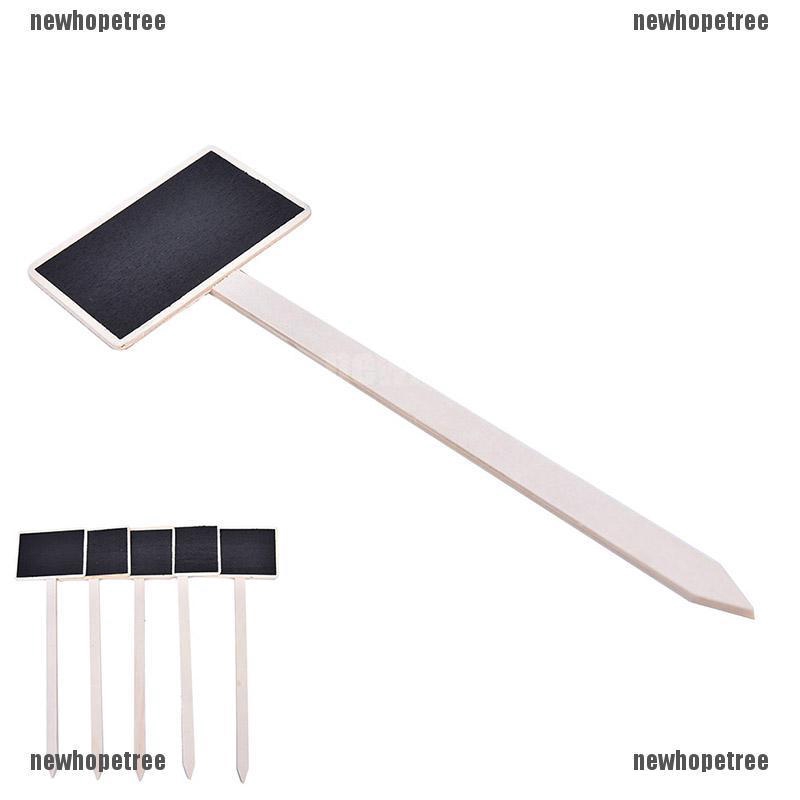 5 tấm bảng đen nhỏ bằng gỗ, có kẹp giữ dùng viết tin nhắn