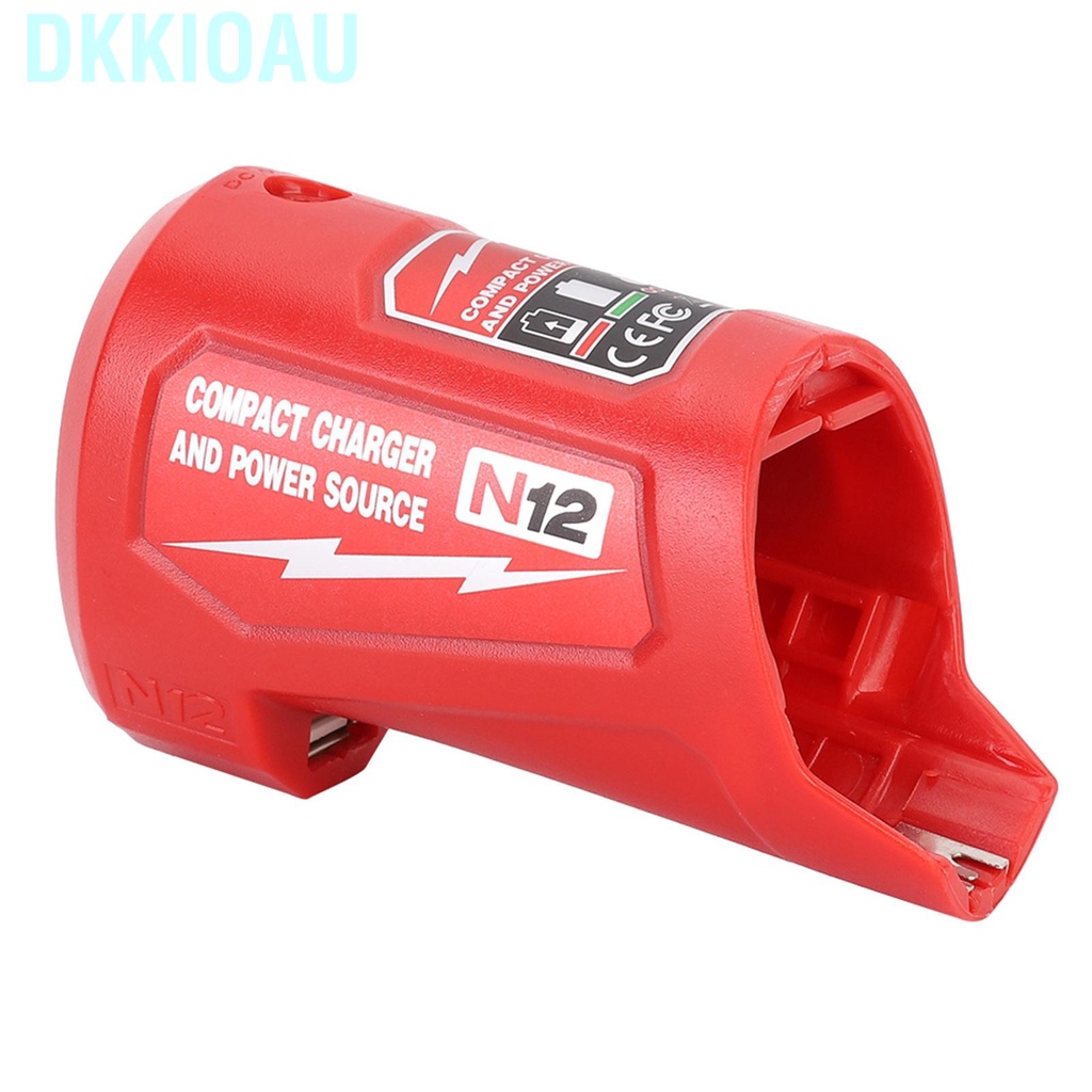 Dkkioau Portable USB Battery Charger and Power Source Fit for Milwaukee 48-59-1201 M12