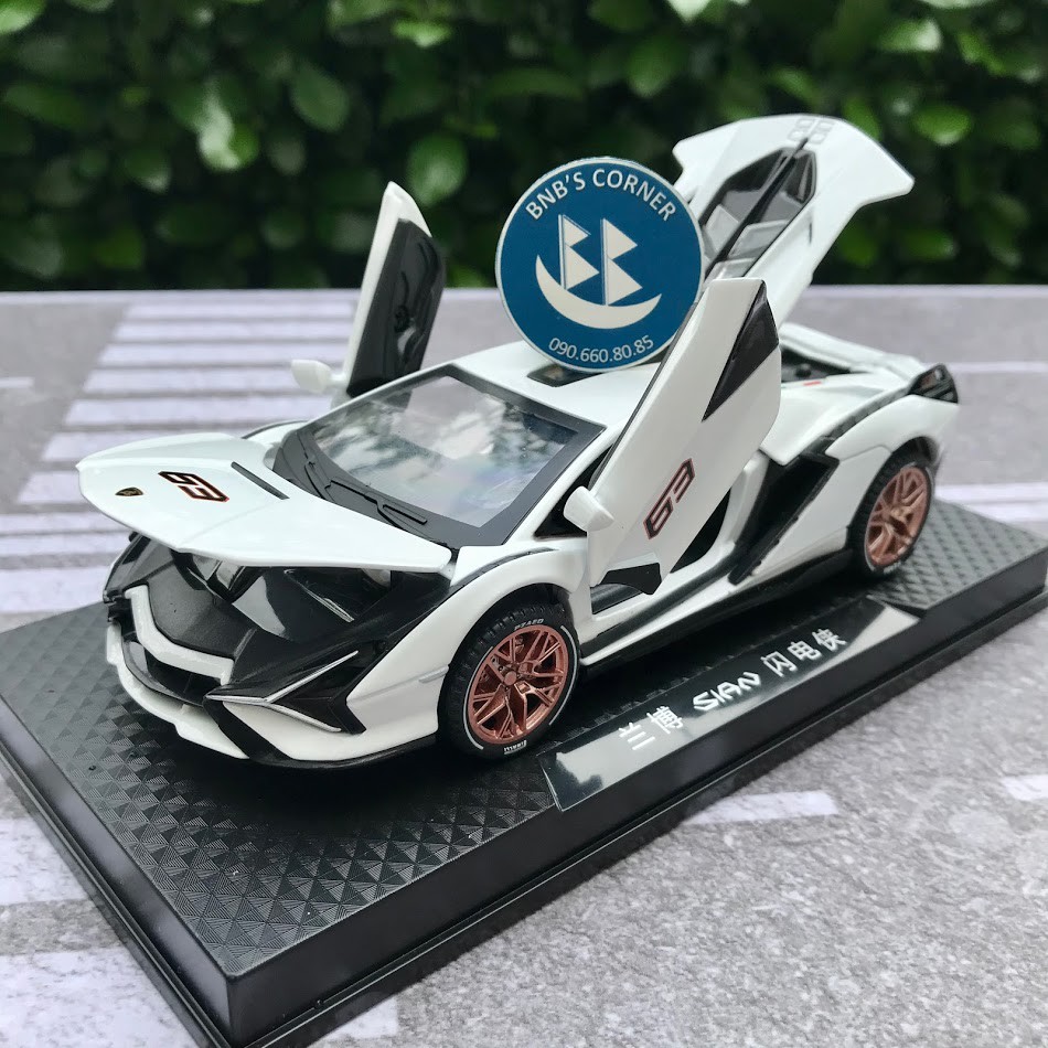 Xe mô hình 1:32 Lamborghini SIAN FKP 37 hãng XHD - Full box