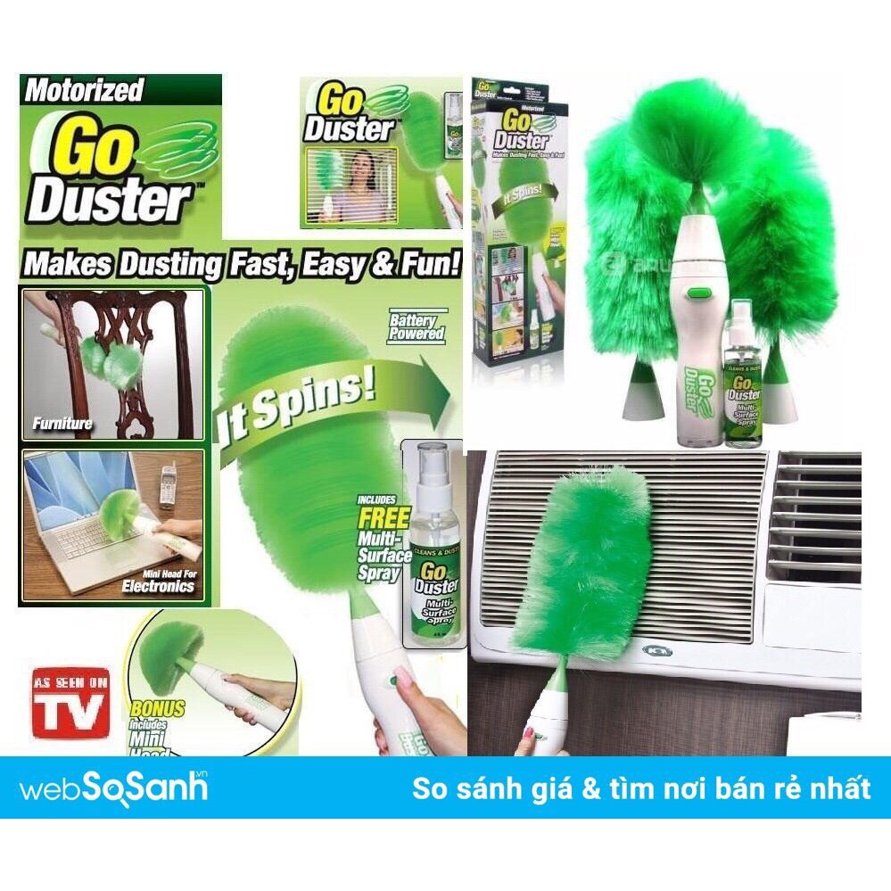 CHỔI QUÉT BỤI THÔNG MINH SPIN DUSTER
