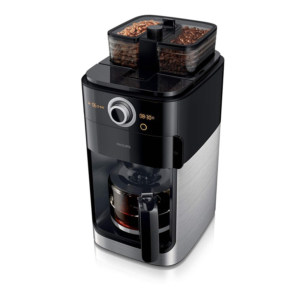 Máy pha cà phê Philips HD7769, tự động xay và pha cafe hạt/bột [Hàng Đức chính hãng]