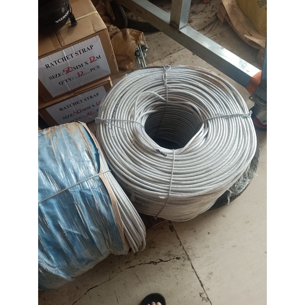 Cáp inox 304 bọc nhựa 4li, 5li, 6li cáp thép giá sỉ THÁI BÌNH VINA