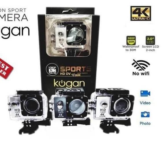 ◌ Camera Hành Trình Thể Thao Kogan 4k 1080p Chống Nước 18MP Kết Nối Wifi ✳ | BigBuy360 - bigbuy360.vn