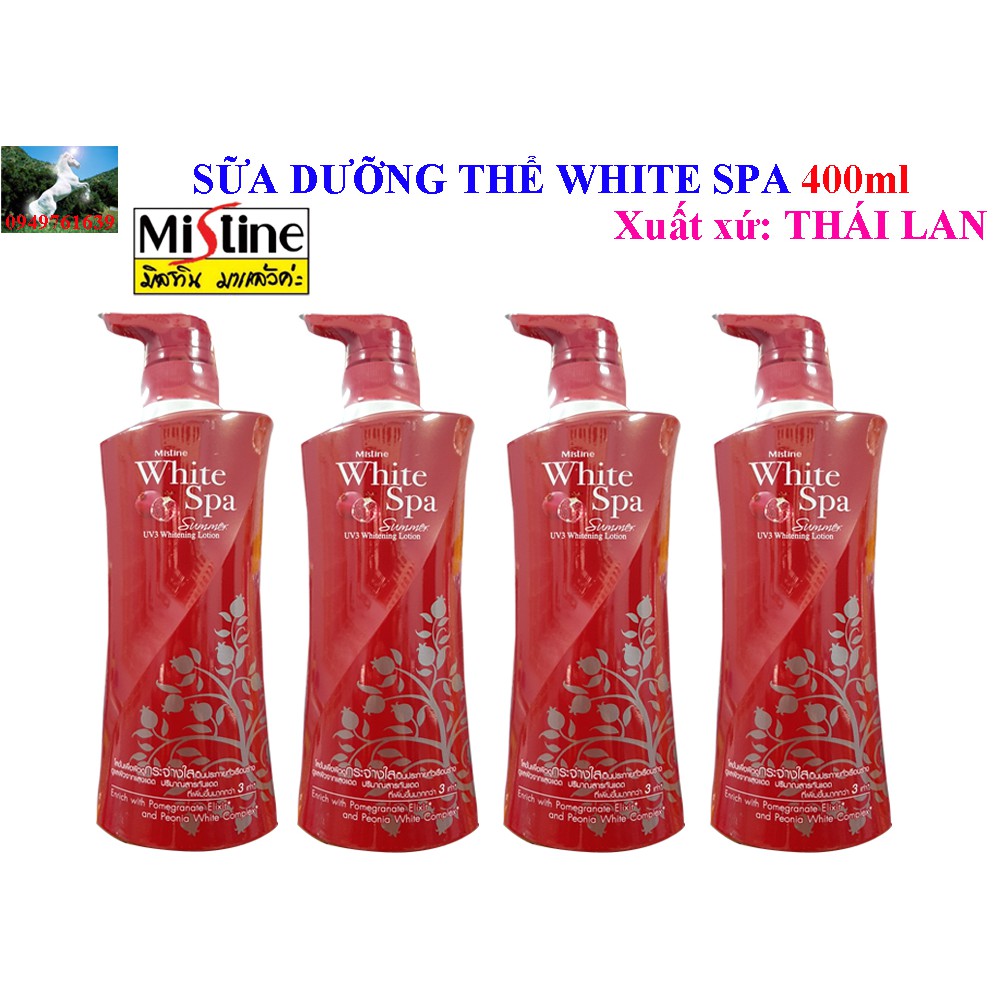 Sữa dưỡng thể White Spa Thái Lan