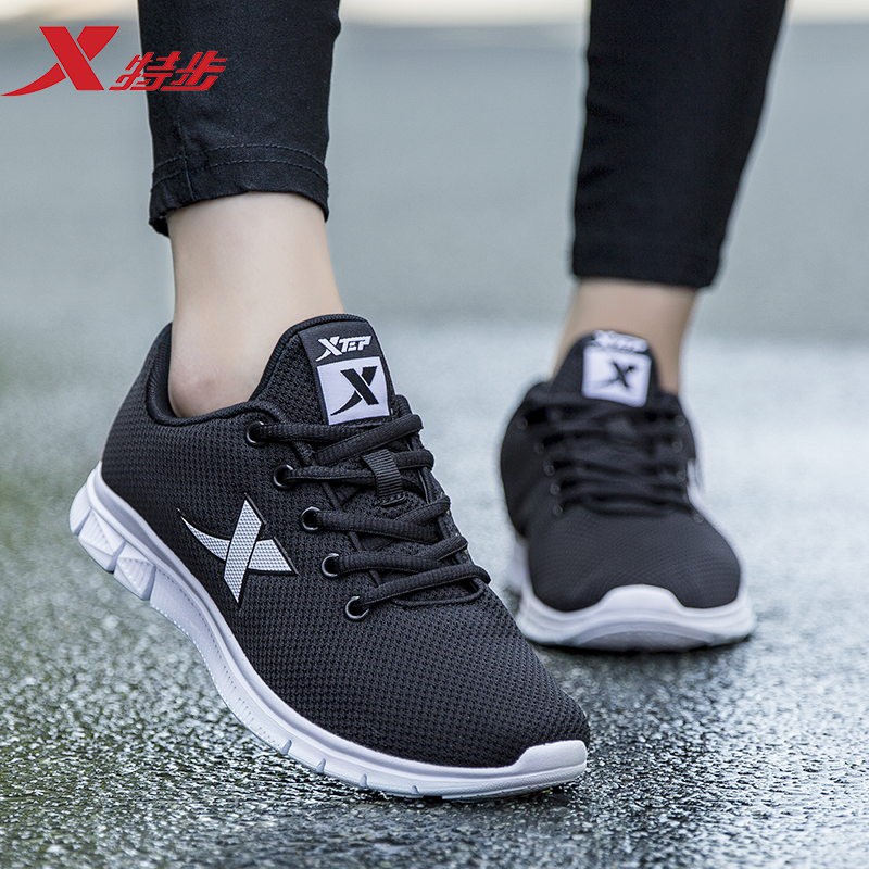 Sản phẩm mới◊❖◘Xtep shoes running summer light net surface breathable leisure sports lady break code official flagship