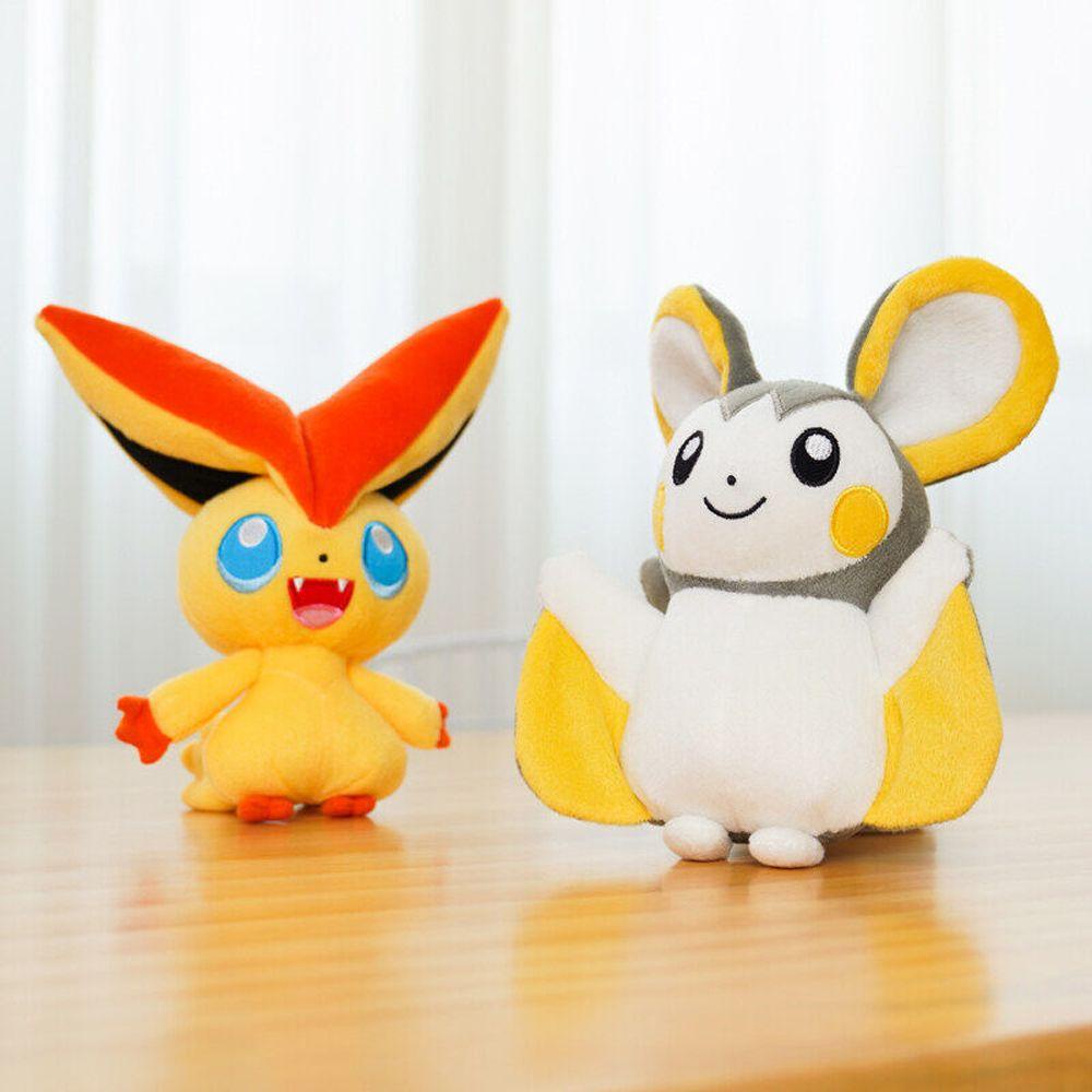 Búp Bê Nhồi Bông Tepig Victini 20cm Mềm Mại Trang Trí Nhà Cửa