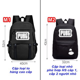 [HOT] cặp PUBG, balo game PUBG, balo phản quang PUBG may 3 lớp