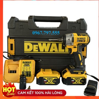 Máy siết bulong dùng pin không chổi than dw 650nm - full phụ kiện như hình bh 12 tháng