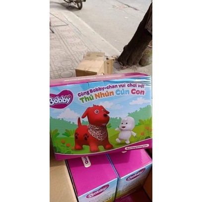THÚ NHÚN CON CÚN ĐEO KHĂN