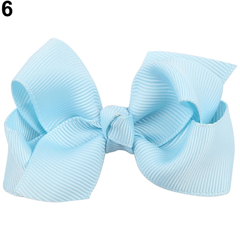 Kẹp Tóc Nơ 8cm Cho Bé Gái