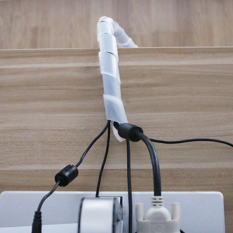 Dây xoắn ruột gà đen trắng phi 30