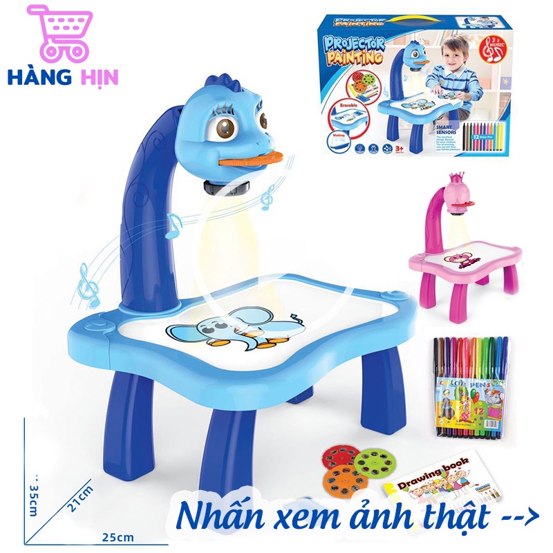 Bàn vẽ thông minh cho bé đa hình ảnh luyện tập - bàn vẽ có đèn chiếu sáng thông minh cho bé