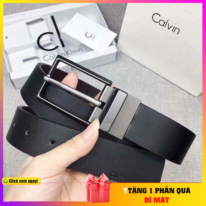 Thắt lưng nam da cao cấp, dây nịt nam phong cách hàn quốc - Dây lưng khóa tự động Full option