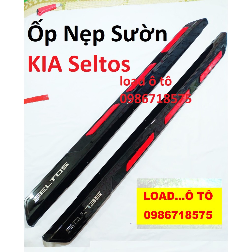 Ốp Nẹp Sườn KIA Seltos 2022-2020 Nhựa ABS Cao Cấp