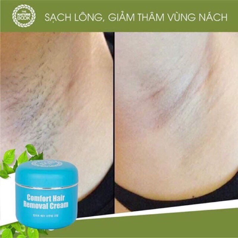 Tẩy Lông Không đau Không nóng rát The Nature Book 50 g | BigBuy360 - bigbuy360.vn