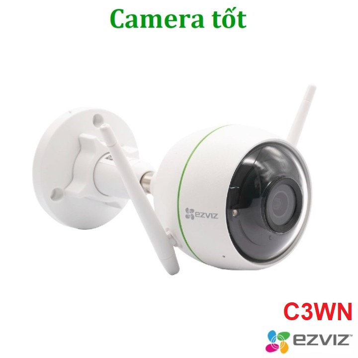 Camera ngoài trời IP WiFi Ezviz C3WN 2MP 1080P Full HD - Hồng ngoại ban đêm