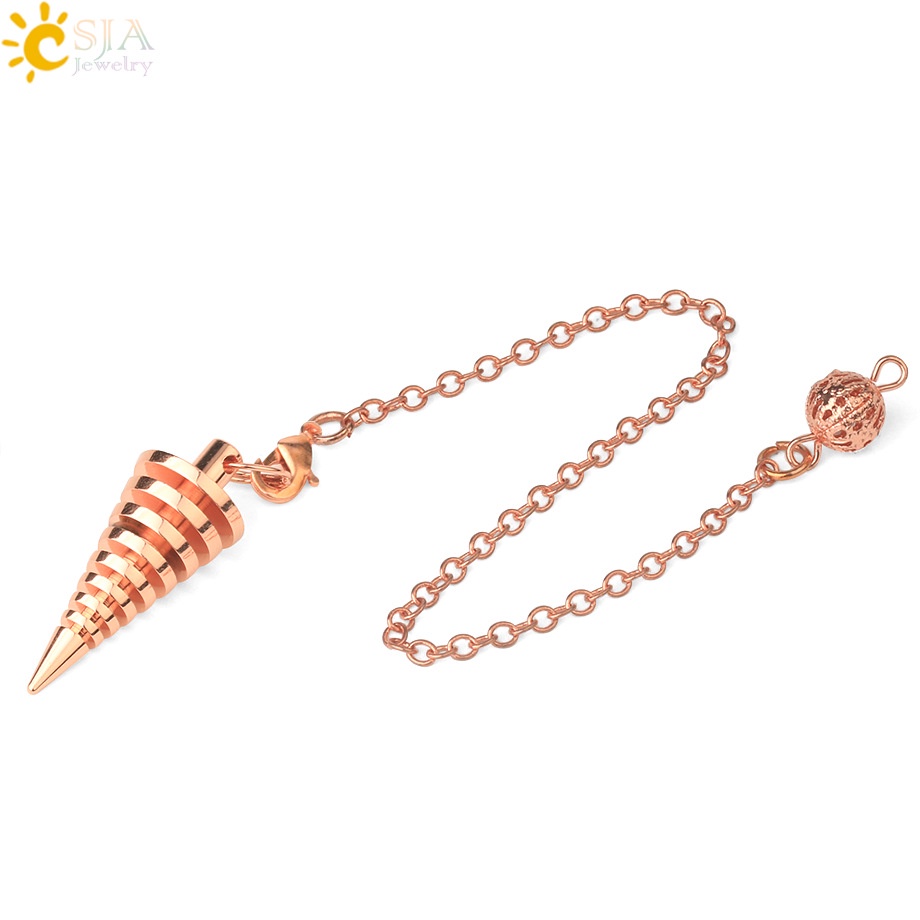 Mặt Dây Chuyền Hình Con Lắc Bằng Kim Loại