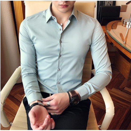 Áo Sơ Mi Đủ Màu Đen, Trắng, Xanh, Đỏ, Xám Dành Cho Nam Nữ Đi Học Làm Chơi Siêu Sales Hot Nhất NamiFashion Trong Năm Nay | BigBuy360 - bigbuy360.vn