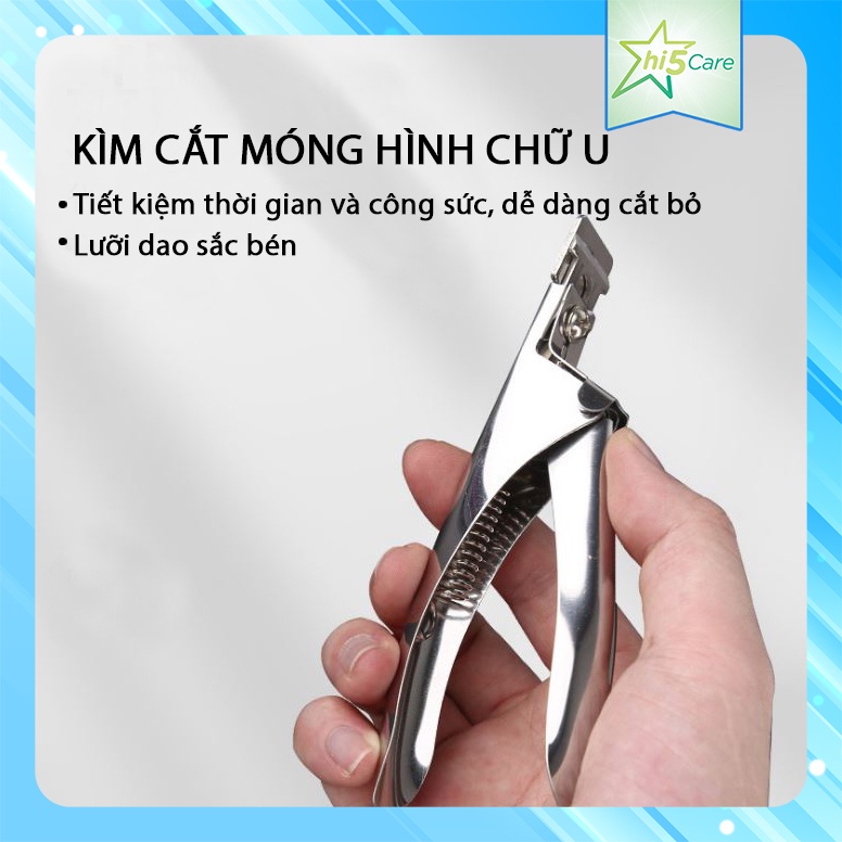 Kìm bấm móng tay chữ U chất liệu thép không gỉ #5