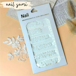 Sét trai nửa gắn móng trang trí móng