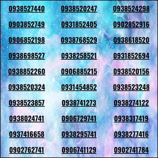 Sim MobiFone đẹp giá rẻ khuyến mãi data lớn